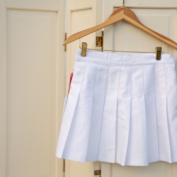 American Apparel White Tennis Skirt - Picture 4 of 5
